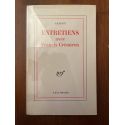 Entretiens avec Francis Crémieux, Edition origianle