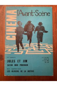 L'AVANT SCENE CINEMA N° 16 du 15 juin 1962 JULES ET JIM SATAN MON PROCHAIN LES OLIVIERS DE LA JUSTICE