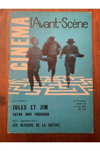 L'avant-scène Cinéma N° 16 du 15 juin 1962 JULES ET JIM SATAN MON PROCHAIN LES OLIVIERS DE LA JUSTICE