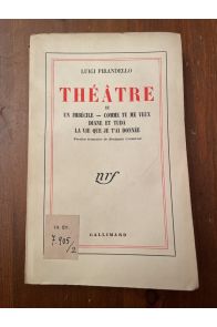 Théâtre II, Un imbécile...