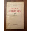 Morceaux choisis de Max Jacob