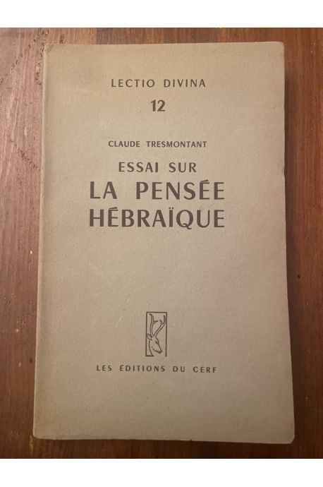 Essai sur la pensée hébraïque