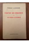 Faust en France et autres études