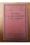 Lettres d'Alain-Fournier à sa famille (1905-1914)