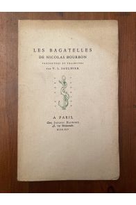 Les bagatelles de Nicolas Bourbon