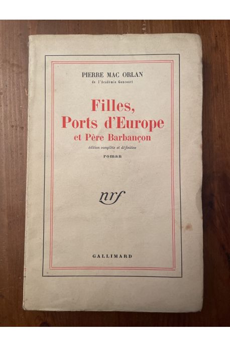 Filles, Ports d'Europe et Père Barbançon, Service de Presse