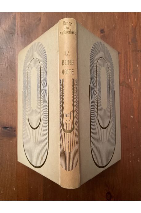 La Reine morte, cartonnage Gallimard
