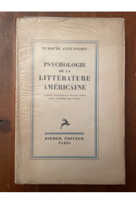 Psychologie de la littérature américaine