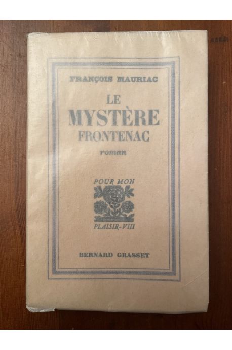 Le mystère Frontenac, Edition originale