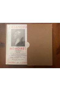 Mémoires de Casanova Tome Premier 1725-1756