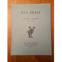 Oeuvre sculptée de Max Ernst 1913-1961