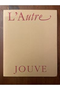 Revue L'autre Hors série, Pierre Jean Jouve