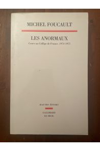 Les anormaux, Cours au Collège de France 1974-1975