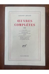 Oeuvres complètes Tome XIII