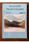 Dialogues transvosgiens N° Double 1-2 Réédition 1992