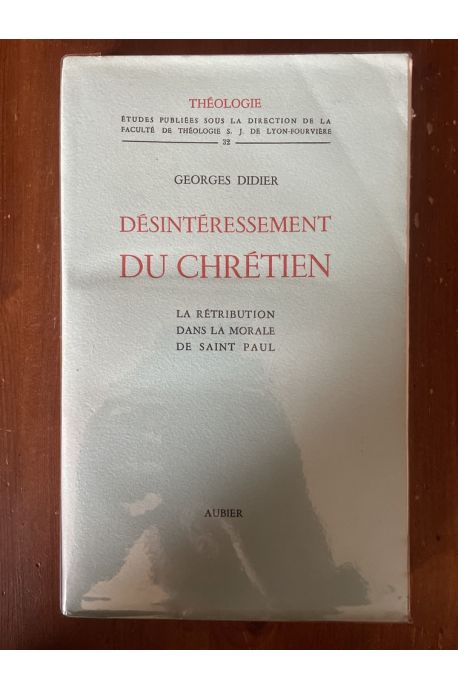 Désintéressement du chrétien
