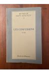 Oeuvres de Saint Augustin 13, Les confessions I-VII