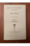 Oeuvres tome 1 : Les Oeuvres 1629 - Edition critique publiée par Jacques Bailbé