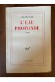 L'eau profonde