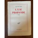 L'eau profonde