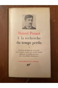 A la recherche du temps perdu Tome 1