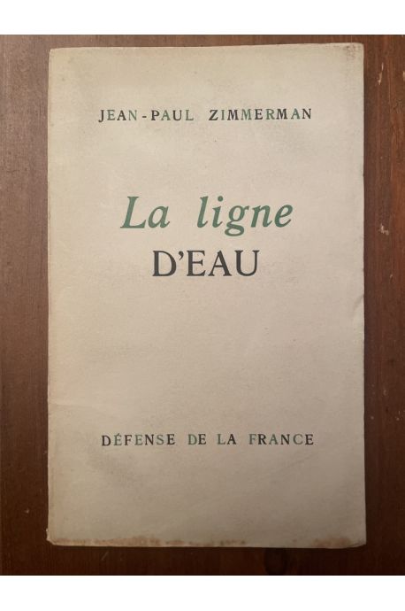 La ligne d'eau