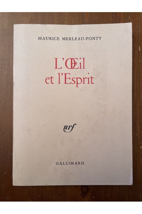 L'oeil et l'Esprit