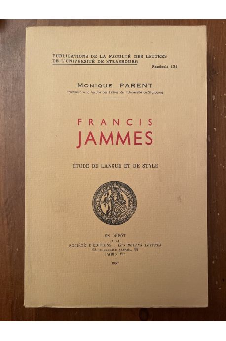 Francis Jammes, étude de langue et de style