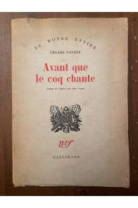 Avant que le coq chante