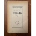Confessions, notes autobiographiques