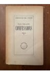 Confessions, notes autobiographiques