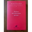 Ecrits philologiques Tome XI, Histoire de la littérature grecque