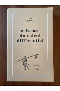 La naissance du calcul différentiel - 26 articles des "Acta Eruditorum"
