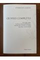 Oeuvres complètes d'Etienne de La Boétie