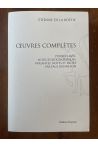 Oeuvres complètes d'Etienne de La Boétie
