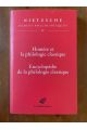 Ecrits philologiques Tome IV, Homère et la philologie classique, Encyclopédie de la philologie classique