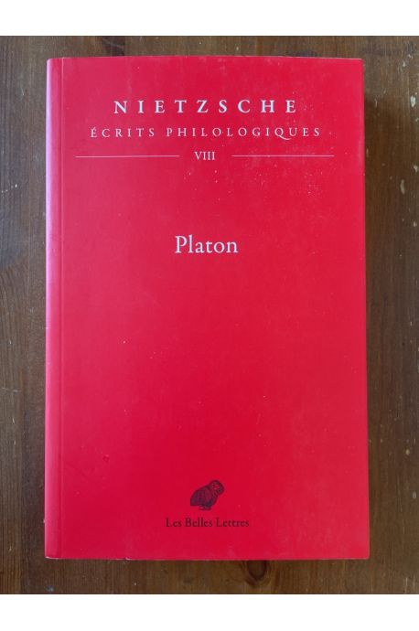 Ecrits philologiques Tome VIII, Platon