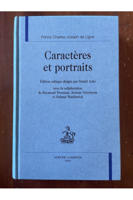 Caractères et portraits