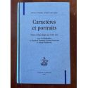 Caractères et portraits