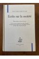 Ecrits sur la société