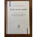 Ecrits sur la société