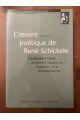 L'oeuvre poétique de René Schickele