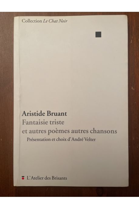 Fantaisie triste et autres poèmes autres chansons
