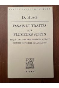Essais et traités sur plusieurs sujets IV