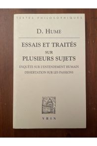 Essais et traités sur plusieurs sujets III
