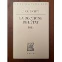 La doctrine de l'état, 1813 - Leçons sur des contenus variés de philosophie appliquée
