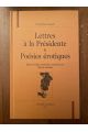 Lettres à la Présidente et Poésies érotiques