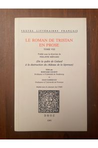 Le roman de Tristan en prose Tome VIII