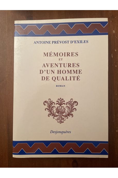 Mémoires et aventures d'un homme de qualité