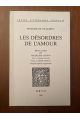Les désordres de l'amour